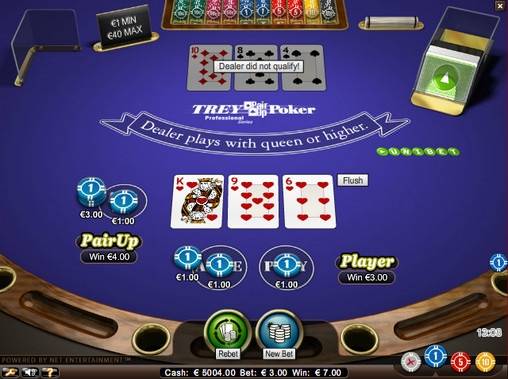 Trey Card Poker – Professional Series