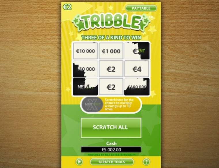Видео покер Tribble демо-игра