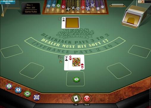 Блэкджек Vegas Single Deck Blackjack Gold