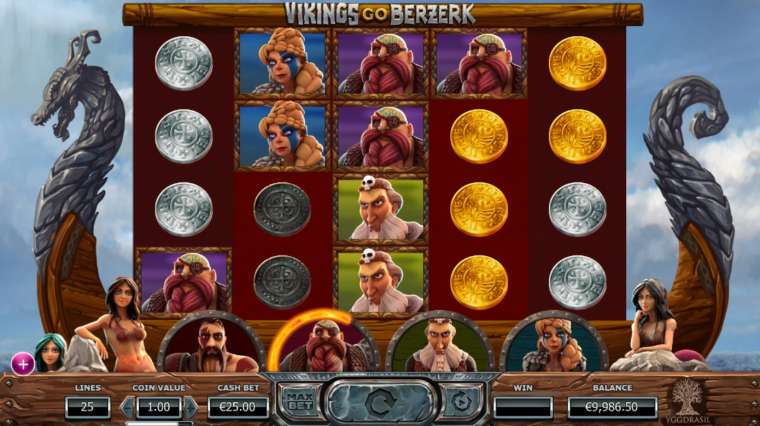 Видео покер Vikings Go Berzerk демо-игра
