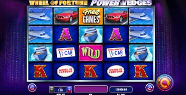 Wheel of Fortune Power Wedges: Игровой автомат