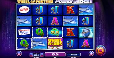 Wheel of Fortune Power Wedges: Выигрыши