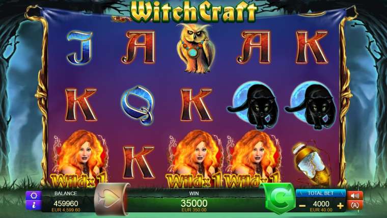 Видео покер Witchcraft демо-игра