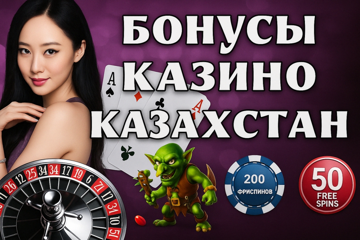 Лучшие онлайн-казино с бонусами в Казахстане