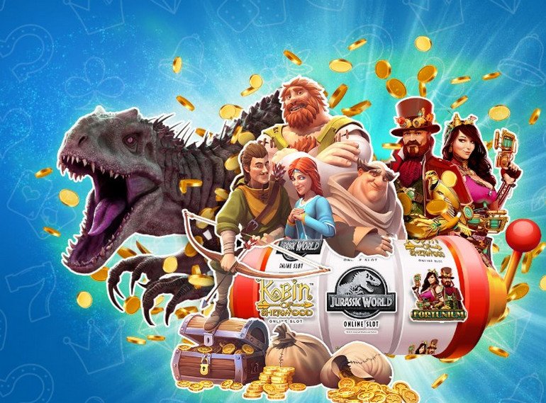 Microgaming Immortal Romance, Jurassic World, Book of Oz, Fortunium