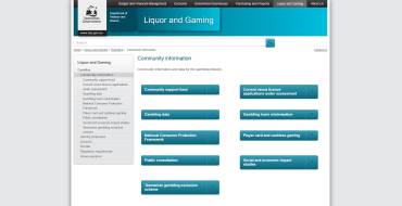 Tasmanian Liquor and Gaming Commission: Сайт Tasmanian Liquor and Gaming Commission