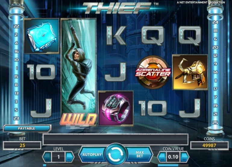 игровой автомат Thief