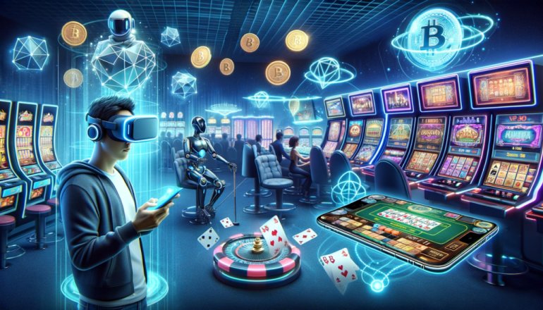 Как выглядит зал казино в виртуальной реальности