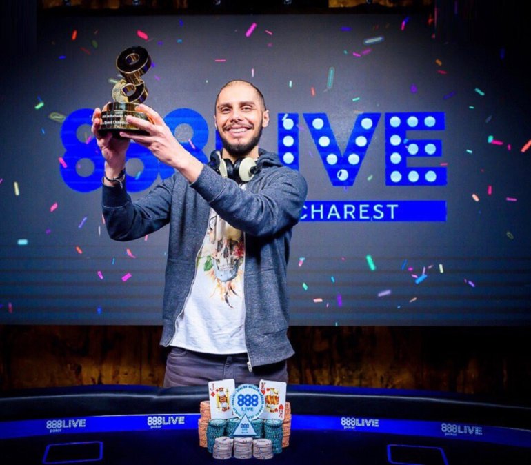 Дариус Неагоэ победил в основном событии турнира серии 2019 888poker LIVE Bucharest