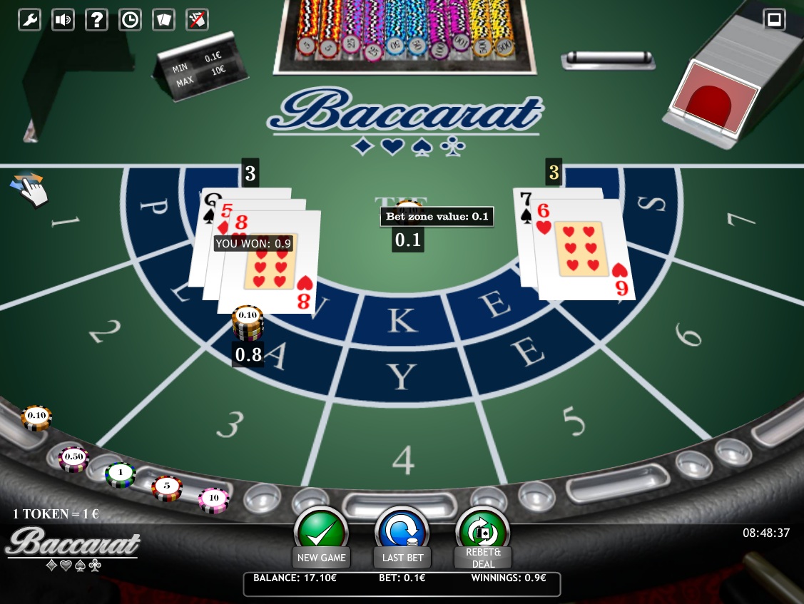 стратегия выигрыша в игре баккара